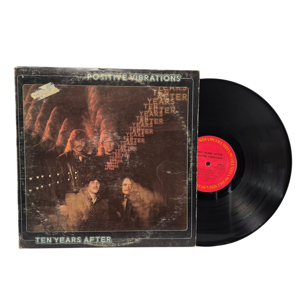 Ten Years After Positive Vibrations Vinyl LP Columbia PC 32851 1974 Blues Rock